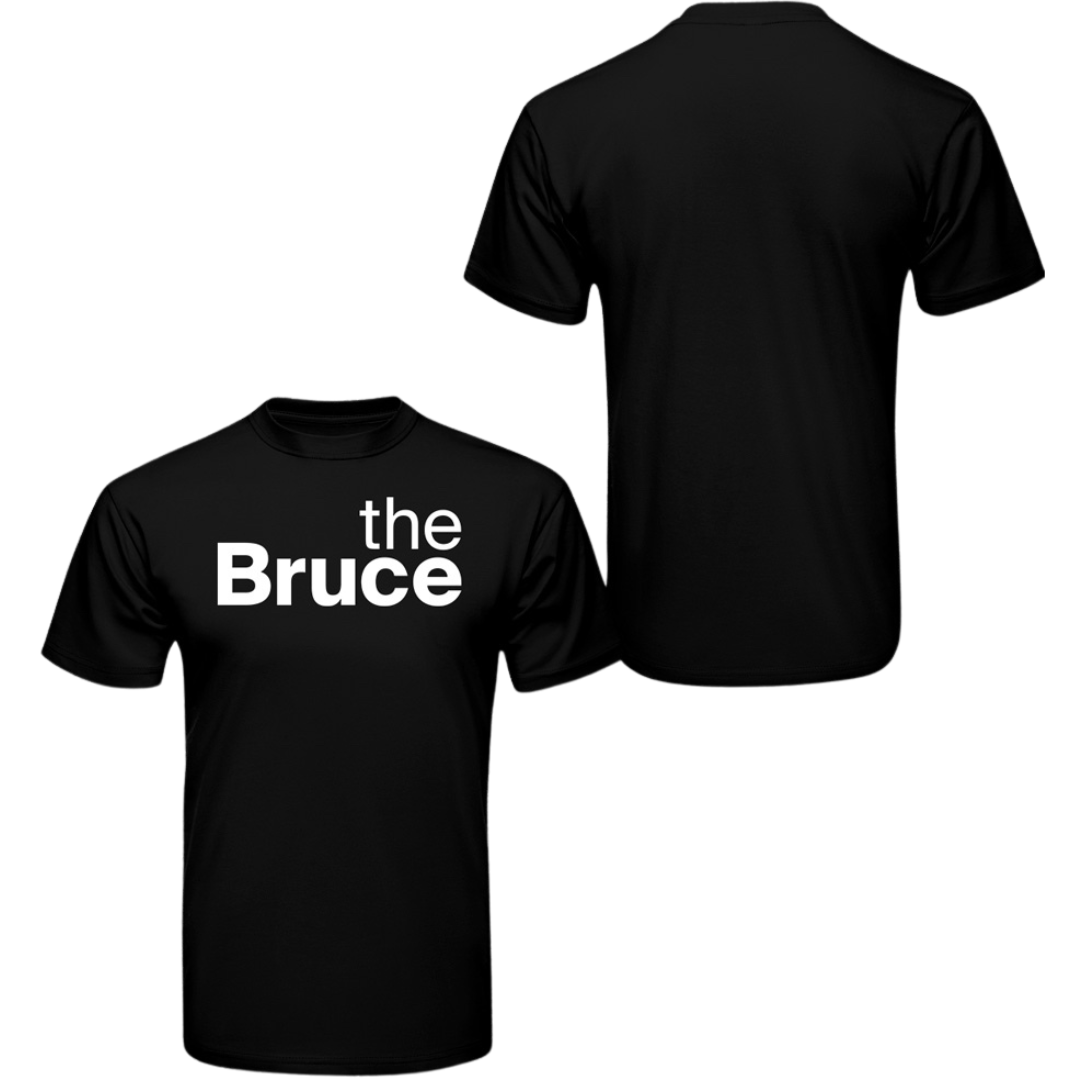Bruce Black Crew Neck T-shirt
